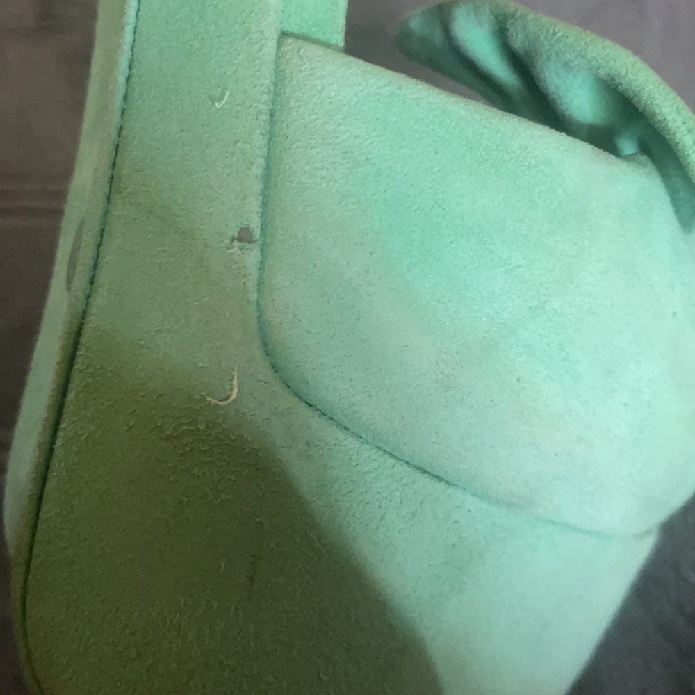 Giuseppe Zanotti “ Denny Bow” Mint Green Platform Sandal Size 39  ‼️PRICE FIRM‼️ - Picture 6 of 16